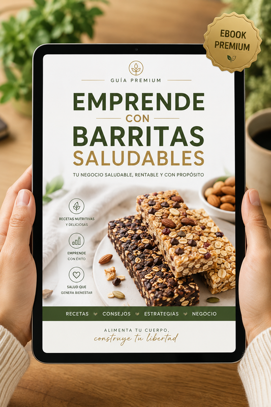 EMPRENDE CON BARRITAS SALUDABLES