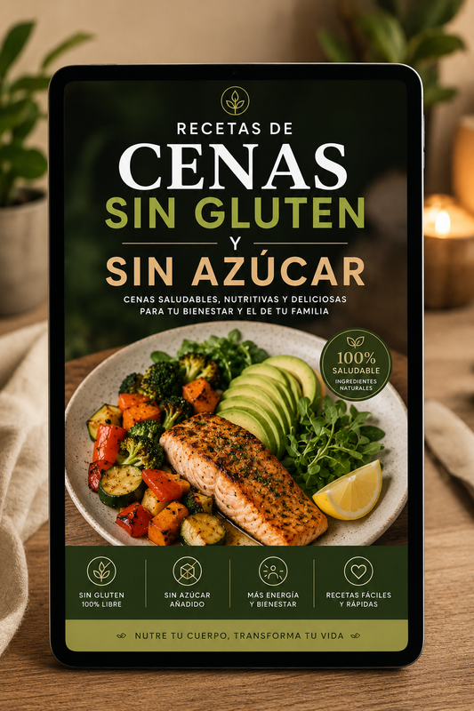 RECETAS DE CENAS SIN LUTEN Y SIN AZUCAR