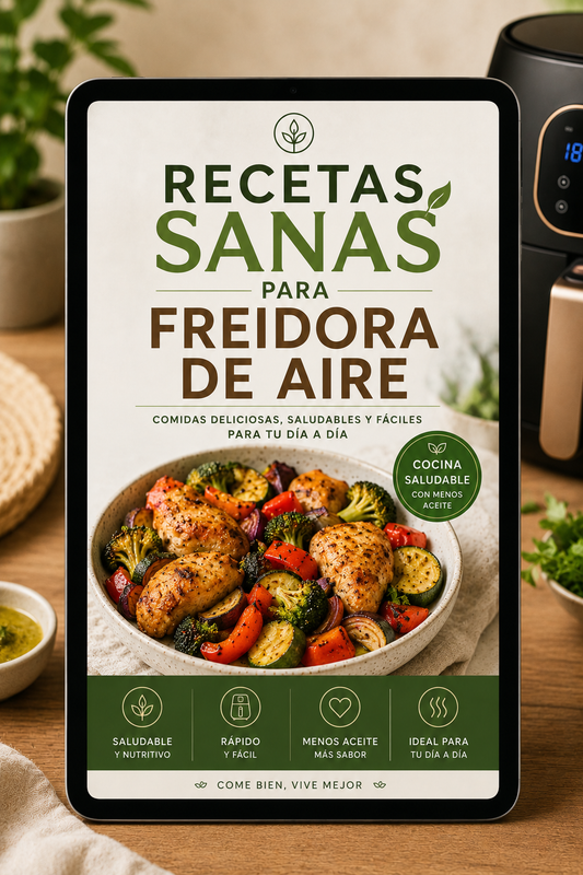 RECETAS SANAS PARA FREIDORA DE AIRE